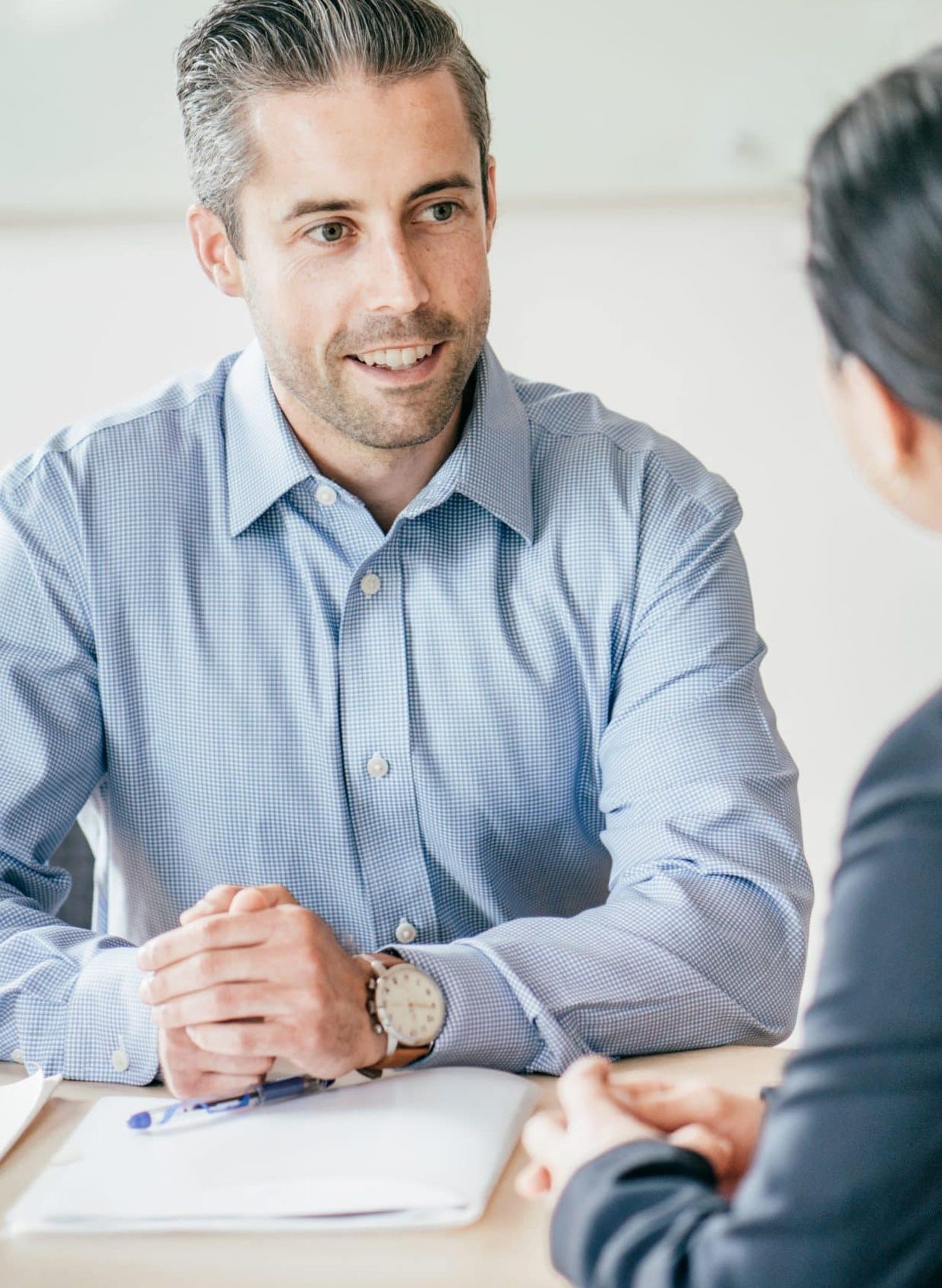 Successful job interview